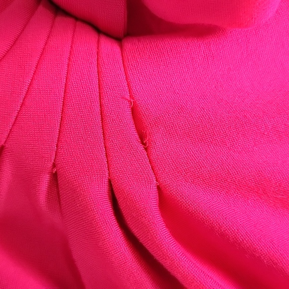 WHBM Side-Tie Polished Knit Shift Dress/ M. - Picture 14 of 14